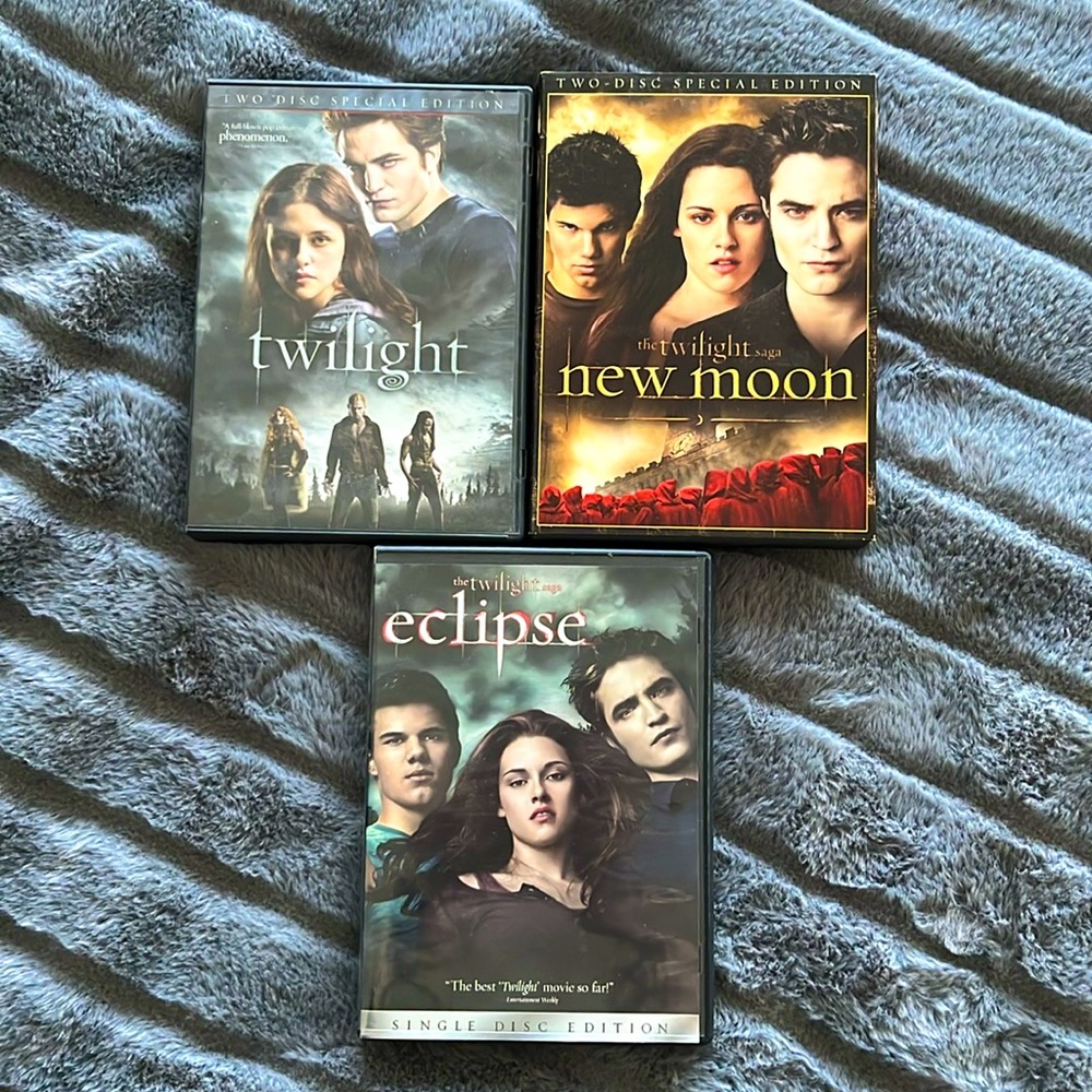 Twilight Saga DVD Set х3